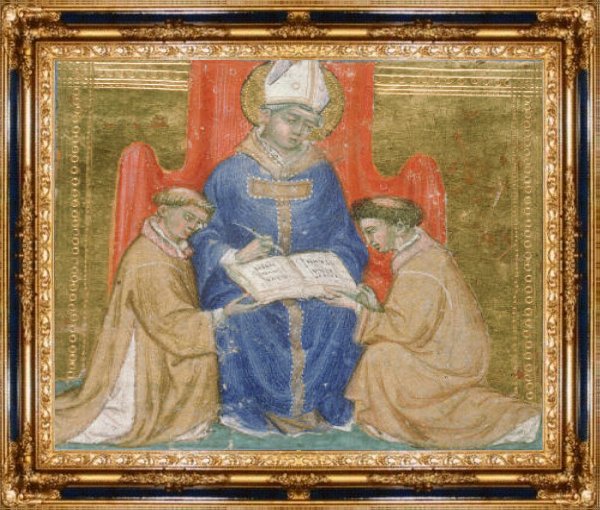 Hilaire d'Arles écrivant
